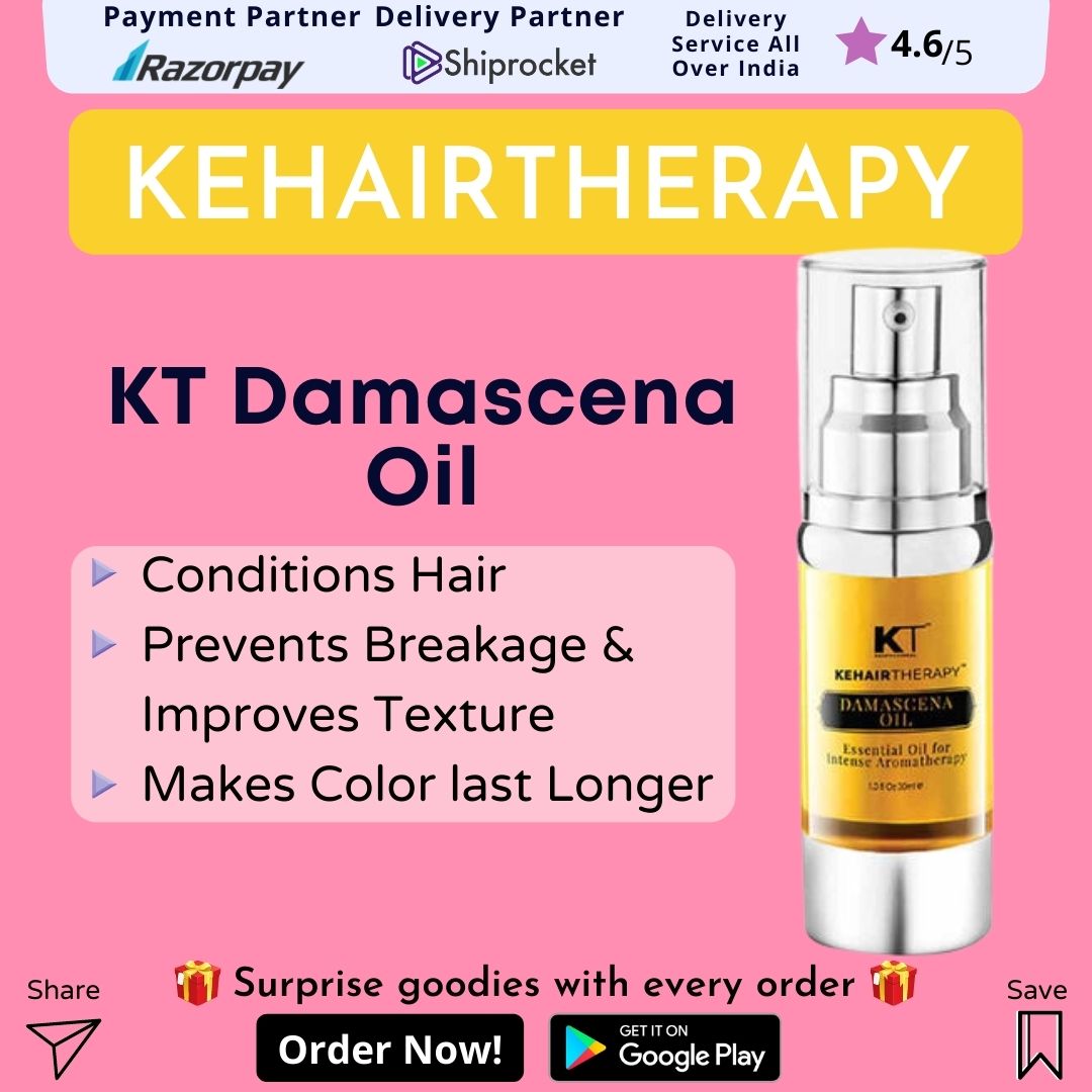 KT Kehairtherapy Damascena Oil