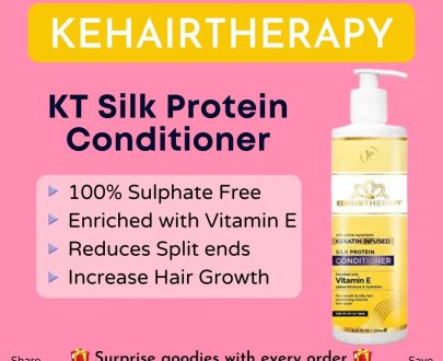 KT Kehairtherapy's Sulfate Free Silk Protein Conditioner