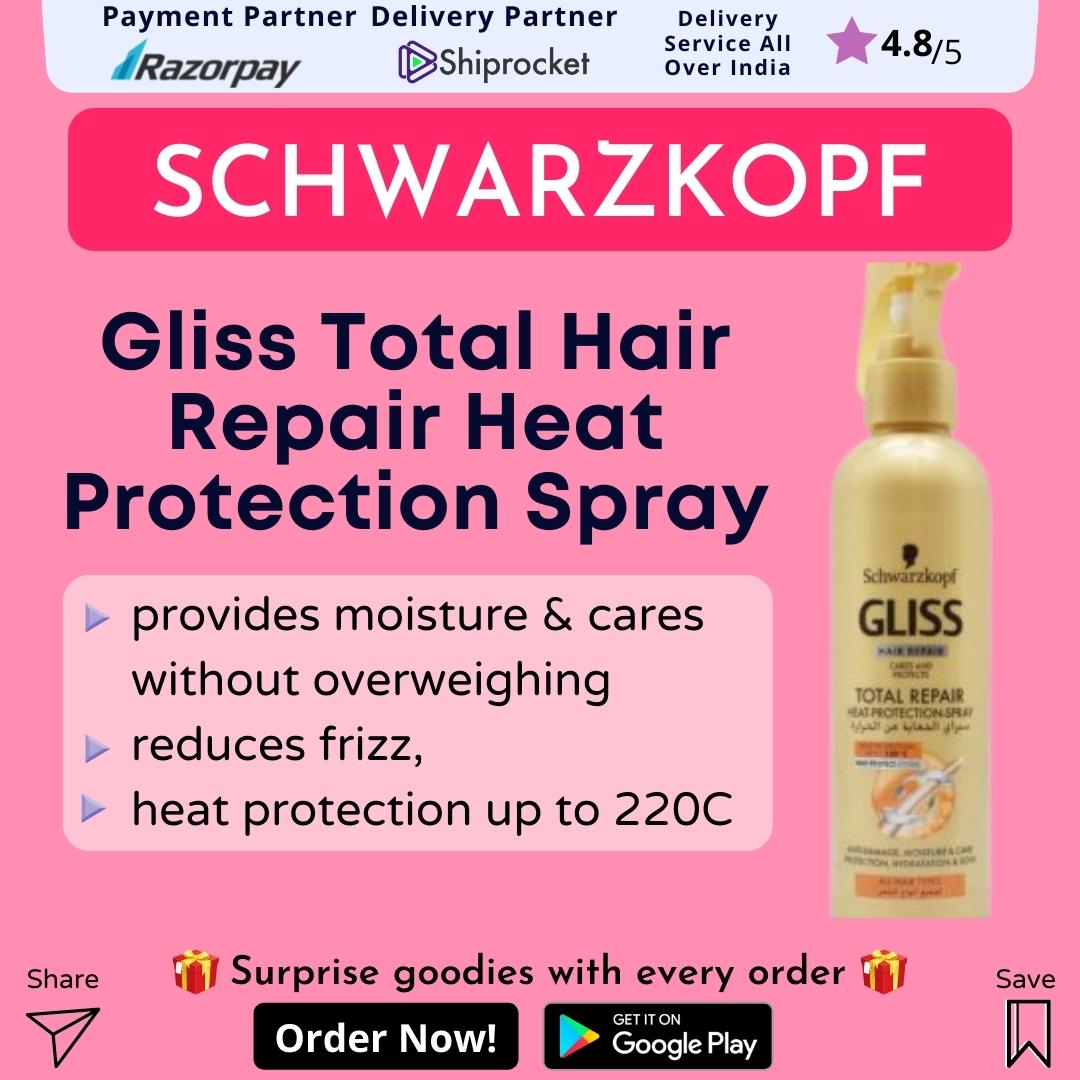 Get the Best #1 Schwarzkopf Heat Protection Spray in India