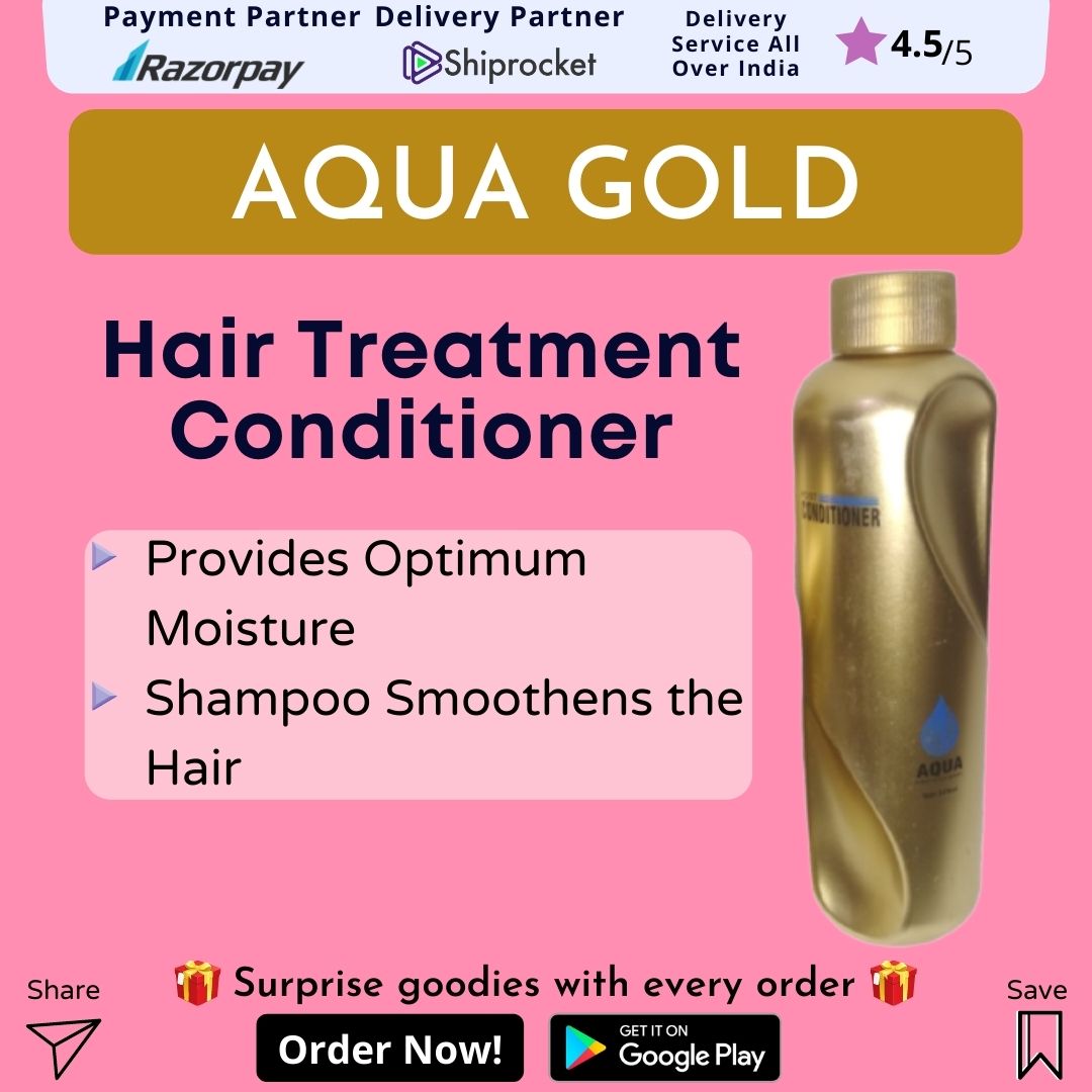 Aqua Gold hair treatment Conditioner #1 for Indian Hair