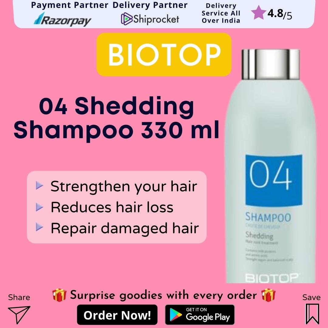 BIOTOP 04 Shedding Shampoo 330 ml