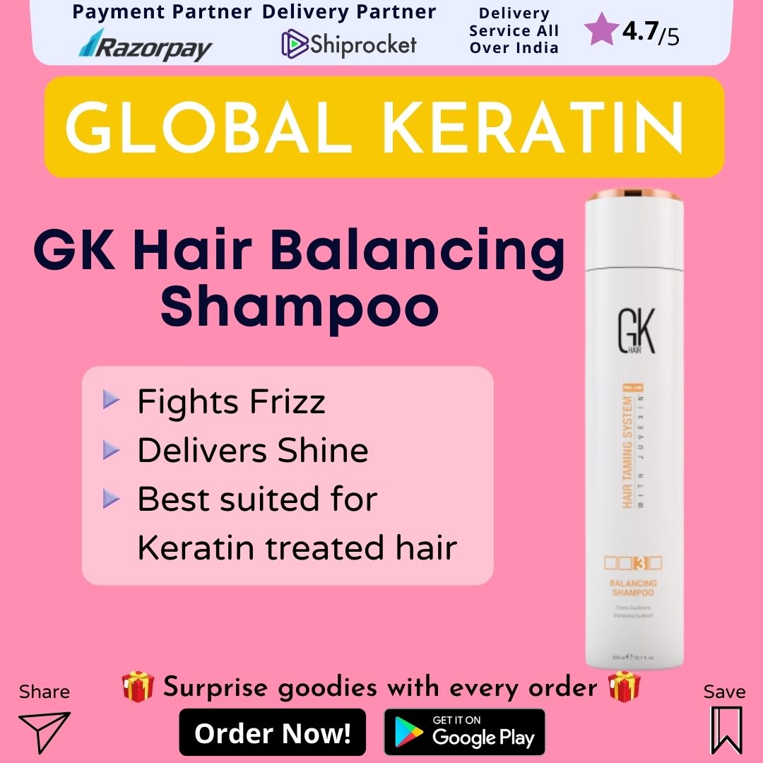 Global Keratin GK Hair Balancing Shampoo 300 ml