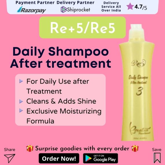 Re+5/Re5 Daily Shampoo in India