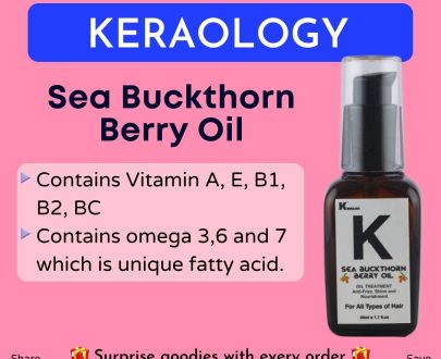 Keraology Sea Buckthorn Berry Oil