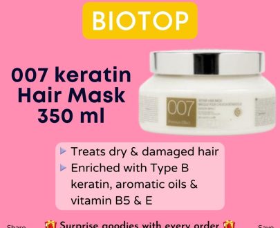 BIOTOP 007 keratin Hair Mask